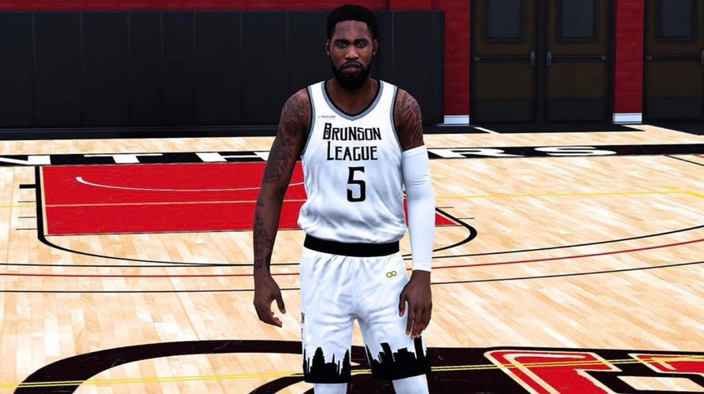 Throwback to 2020: Fanoci Industry Brunson League Uniform Shines in NBA2K